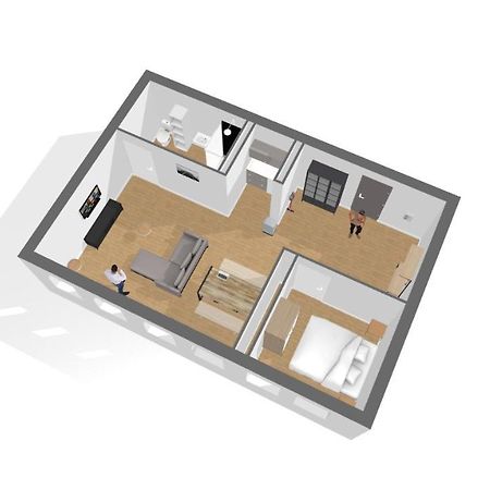 דירות קאין Hyper Centre - Wifi Fibre Gratuit - Jergweloh - Le New Yorkais מראה חיצוני תמונה